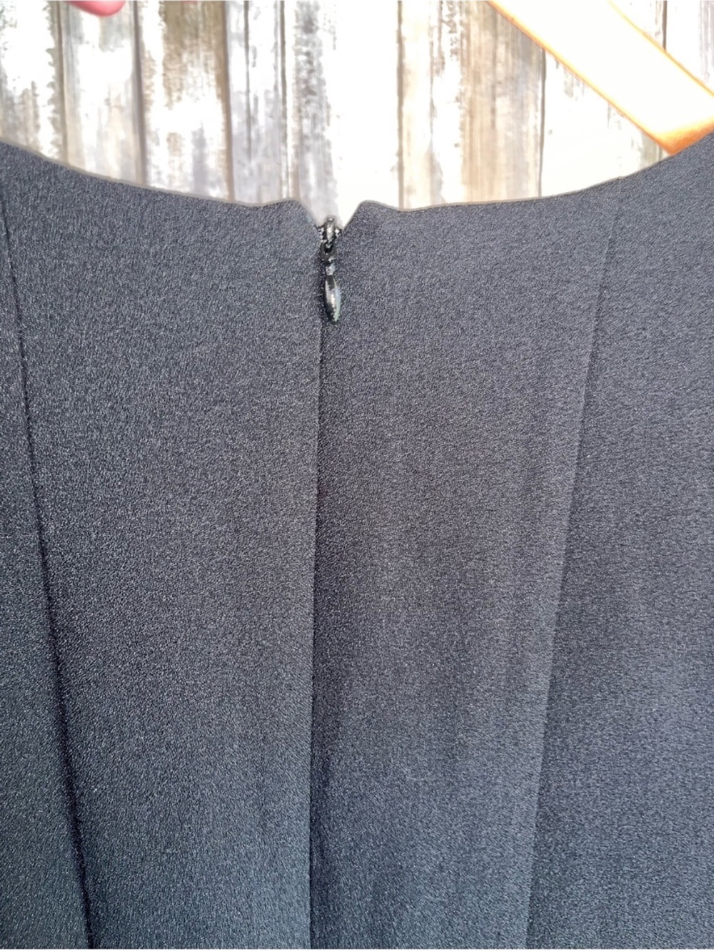 NWT Lane Bryant Black Fit & Flare Pleated Dress Plus Size 24 Pockets - Picture 5 of 7